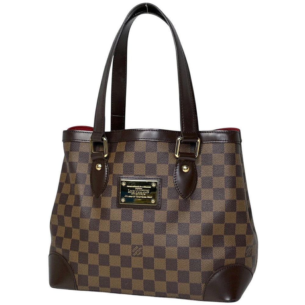 Louis Vuitton Hampstead Tote Bag Damier Brown